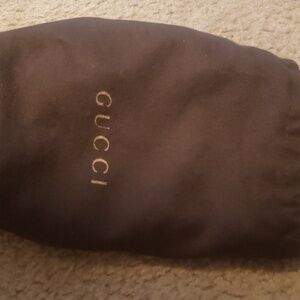 Gucci makeup bag